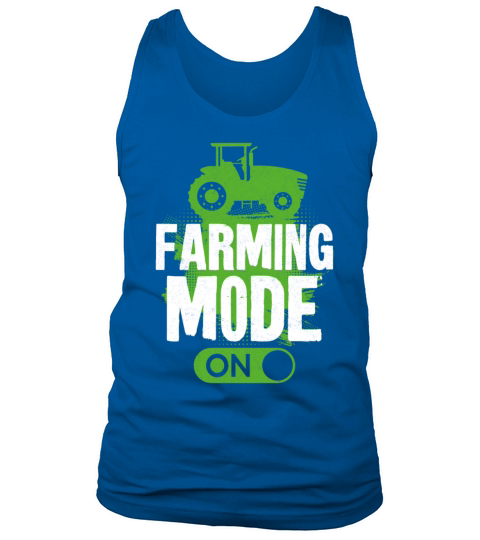 Farming Farmer Vintage Tractor Tank Top Unisex