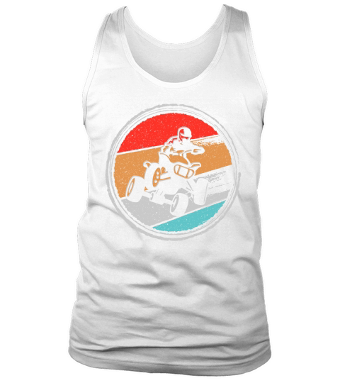 Quad Biker Vintage Graphic 4 wheeler ATV Tank Top Unisex
