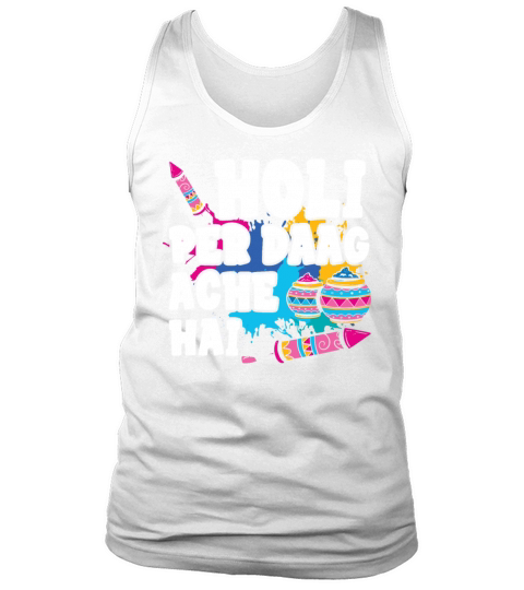 Radha Krishna Hinduism Hindu Holi Festival Tank Top Unisex