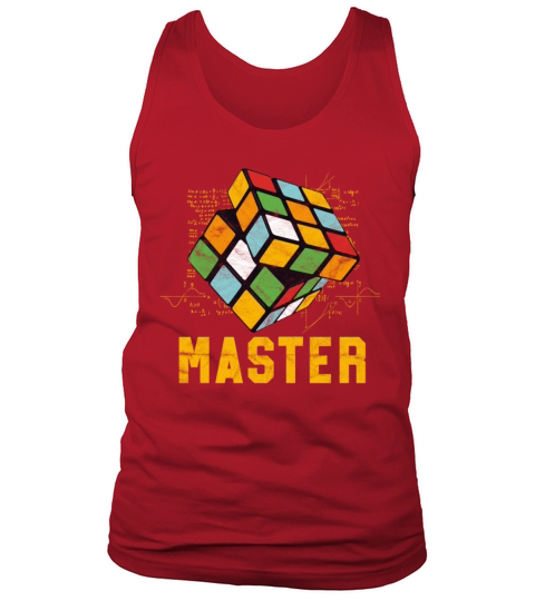 Speed Cubing Master Rubix Cube 80s Vintage Youth Tank Top Unisex