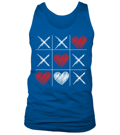 Valentines Day Tic Tac Toe Xoxo Tank Top Unisex