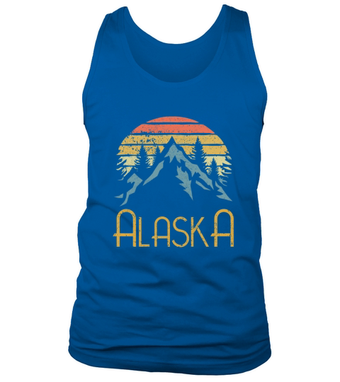 Vintage Ak Alaska Mountains Outdoor Adventure Tank Top Unisex