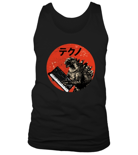 Vintage Analog Synthesizer - Japanese Retro Tank Top Unisex