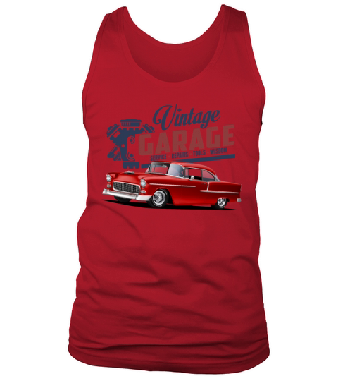 Vintage Garage 55 Street Rod Tank Top Unisex