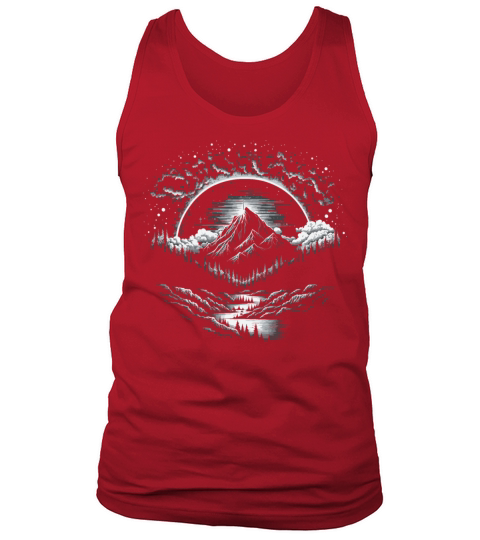 Vintage Mountain Tank Top Unisex