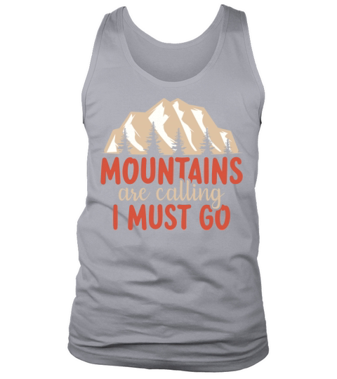 Vintage Mountains Climber Hiker Tank Top Unisex