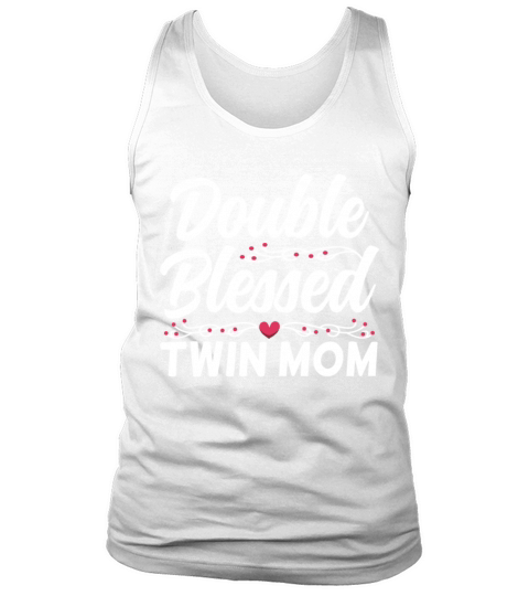 Womens Twin Mama Twin Mom to Be Pregnancy Tank Top Unisex