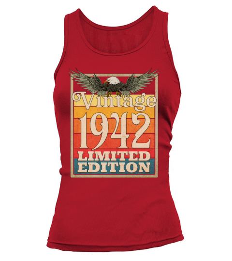 1942 Vintage Retro American Eagle Limited Edition Tank top Woman