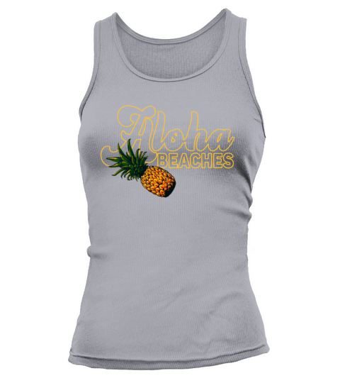Aloha Beaches Tropical Hawaiian Summer Island Tank top Woman