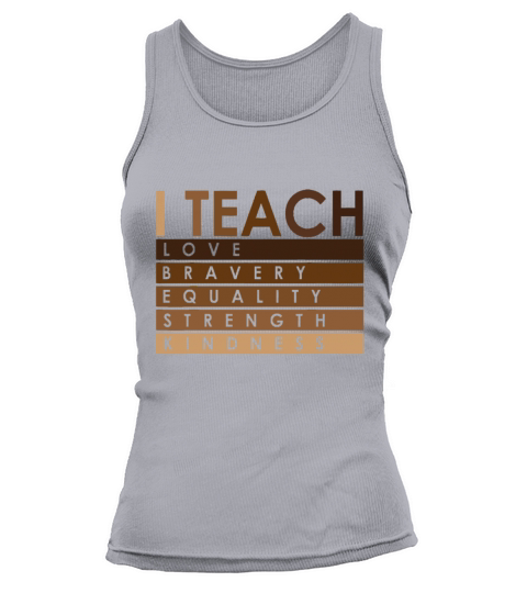 Celebrate Black History Month I Teach Black Histor Tank top Woman