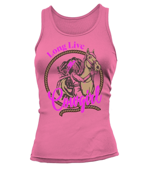 Funny Quote Horse Owners Girl Cow-girl Vintage Tank top Woman