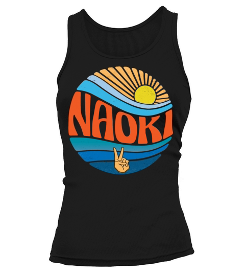 Naoki Shirt Vintage Sunset Naoki Groovy Tie Dye Tank top Woman