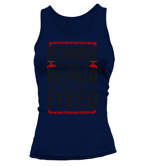 Plumbing Plumber Vintage Plumber Tank top Woman