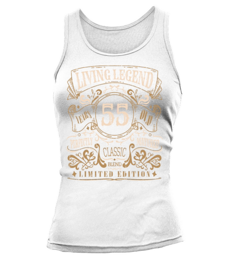 Retro Vintage Birth Whiskey Age 55 Years Old Tank top Woman