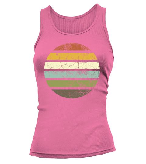 Retro Vintage Sunset Tank top Woman