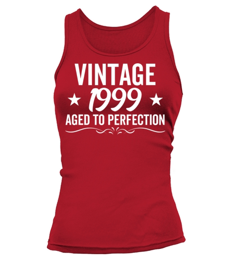 Vintage 1999 Aged To Perfection Tank top Woman