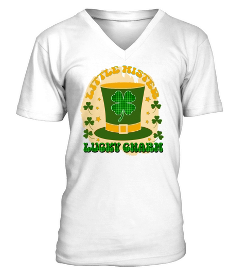 little mister lucky charm patrick V-Neck T-shirt