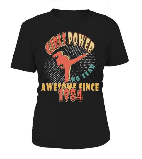1984 vinatge Girls Power Birthday Women's T-Shirt