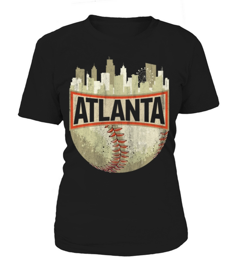 Atlanta Baseball Vintage Rocky Mountains T-shirt Women's T-Shirt