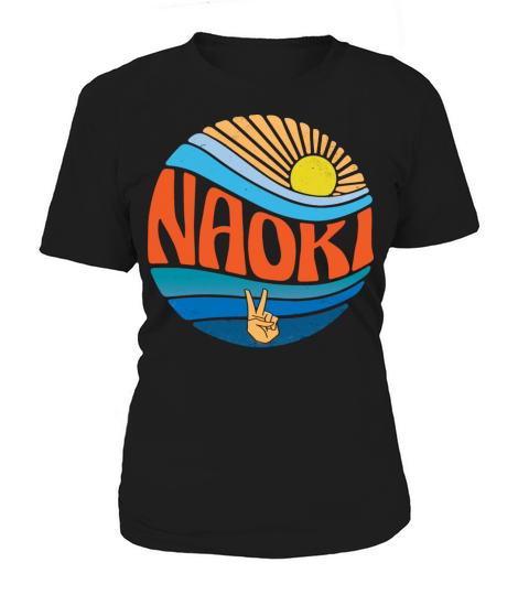 Naoki Shirt Vintage Sunset Naoki Groovy Tie Dye Women's T-Shirt
