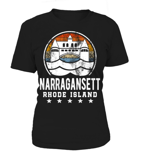 Narragansett - Rhode Island Gansett Retro Vintage Women's T-Shirt