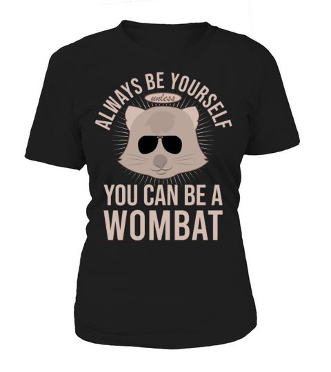 Native Australian Animal Lovers Cute Wombat Women's T-Shirt