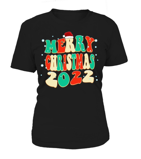 Vintage Color Classic Design Merry Christmas Women's T-Shirt