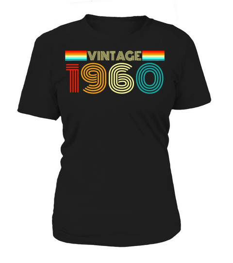Vintage Retro 1960 - Vintage 1960 Birthday Gift Women's T-Shirt