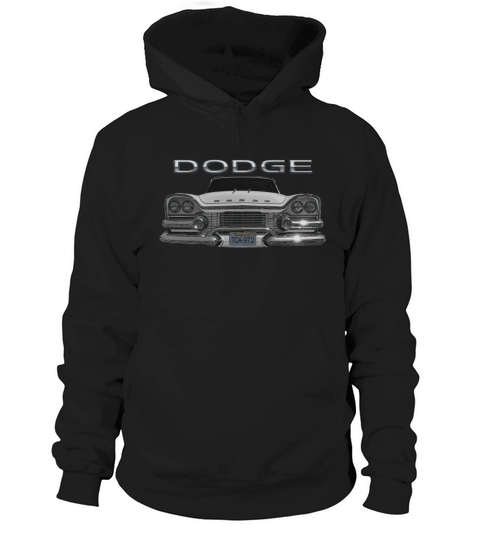 1958 Dodge Coronet Front White Hoodie Unisex