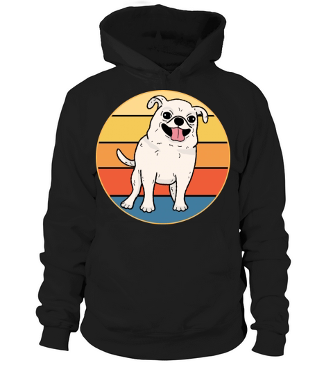 Cute Chihuahua Dog Breed Vintage Retro Sunset Hoodie Unisex