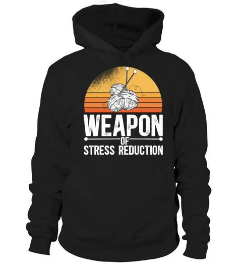 Knitting Knitter Retro Vintage Hoodie Unisex