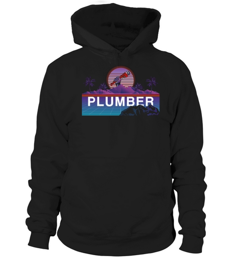 Plumbing Plumber 80s 90s Retro Hoodie Unisex