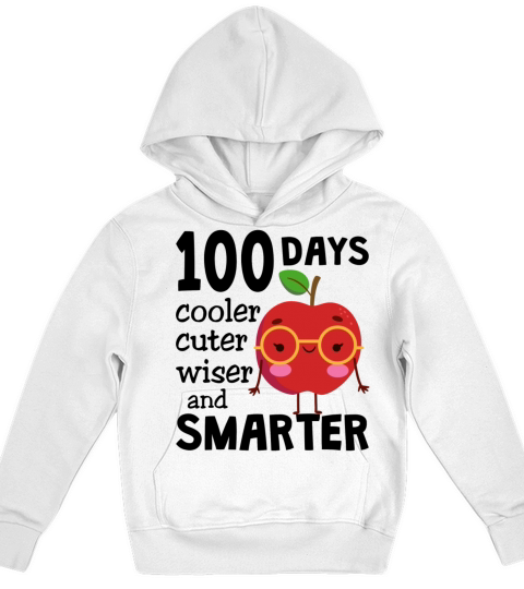 100 days of school Kids Hoodie