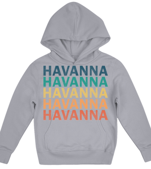 Havanna Name T Shirt - Havanna Vintage Retro Name Kids Hoodie