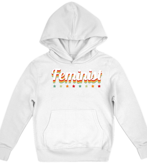 International Womens Day Girl Feminist Vintage Kids Hoodie