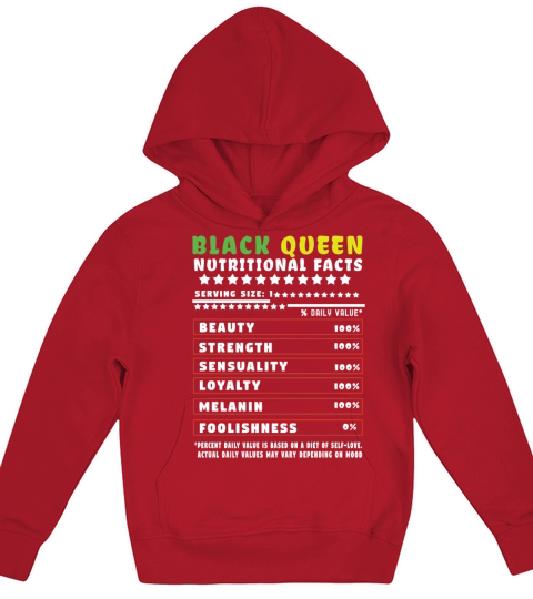 Proud Black Melanin Pride Black History Month Kids Hoodie