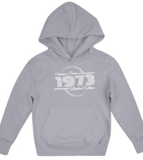 Vintage 1973 Birthday Unique Retro Birthday Kids Hoodie