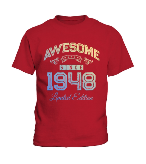 1948 awesome since Kids T-Shirt