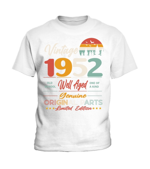 1952 Original vintage vintage retro birthday Kids T-Shirt