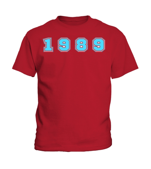 1989 Year Number Kids T-Shirt