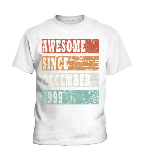 1999 December vintage born gift Kids T-Shirt