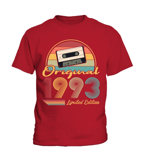30th birthday vintage 1993 original 1993 Kids T-Shirt