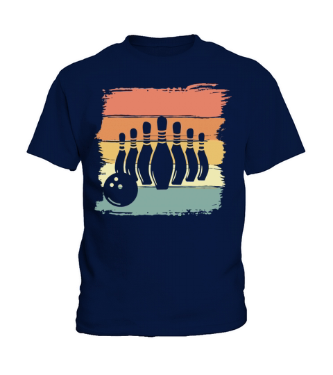 Bowling retro vintage Kids T-Shirt