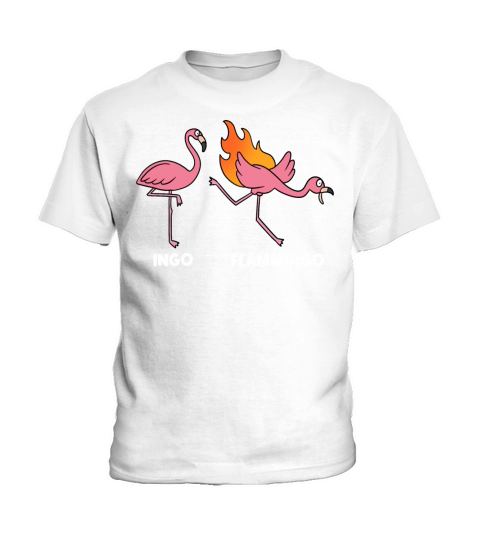 Flamming german quote Kids T-Shirt