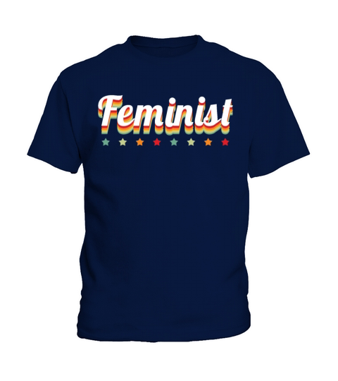 International Womens Day Girl Feminist Vintage Kids T-Shirt