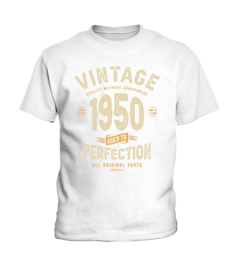 Vintage Since 1950 73rd Birthday Kids T-Shirt