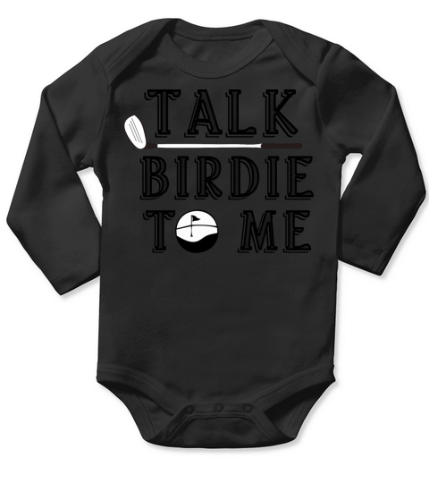 Funny Golf Shirt Long Sleeve Baby One-Piece