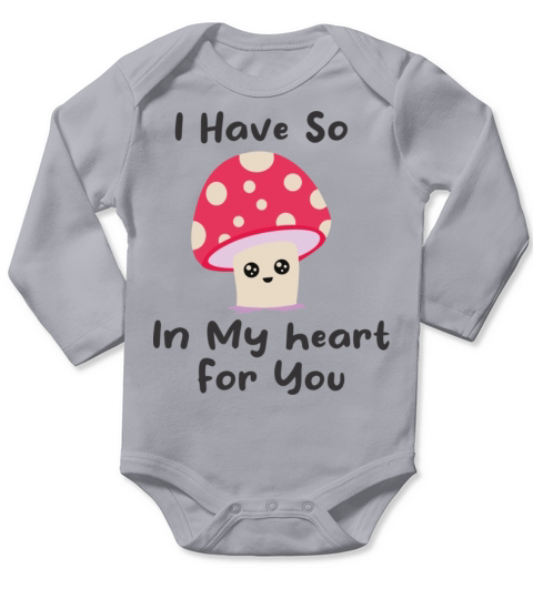 I Have So In My Heart For You Long Sleeve Baby One-Piece