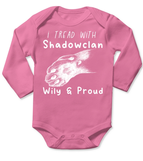 i tread with shadowclan-pride-warrior cats Long Sleeve Baby One-Piece