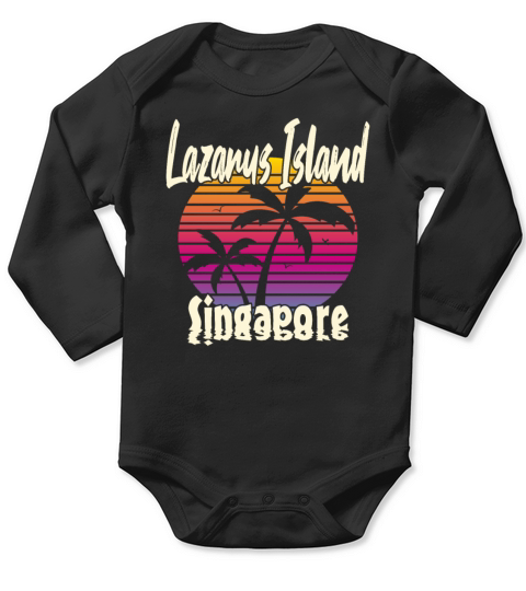 Lazarus Island Singapore Long Sleeve Baby One-Piece